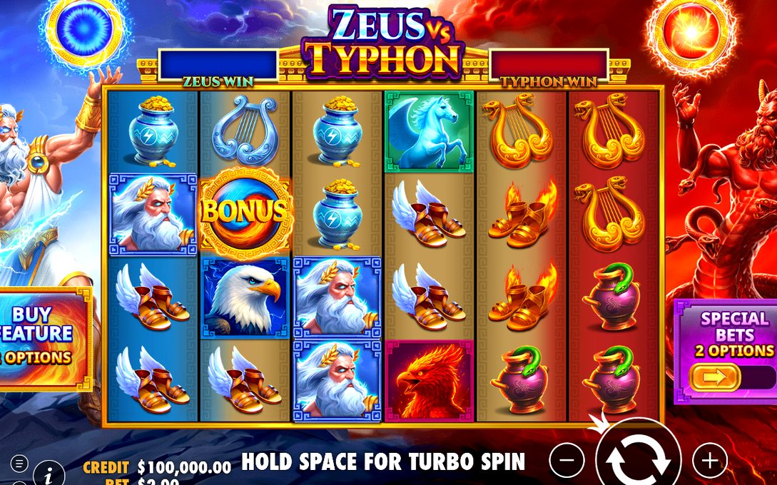 Zeus vs Typhon