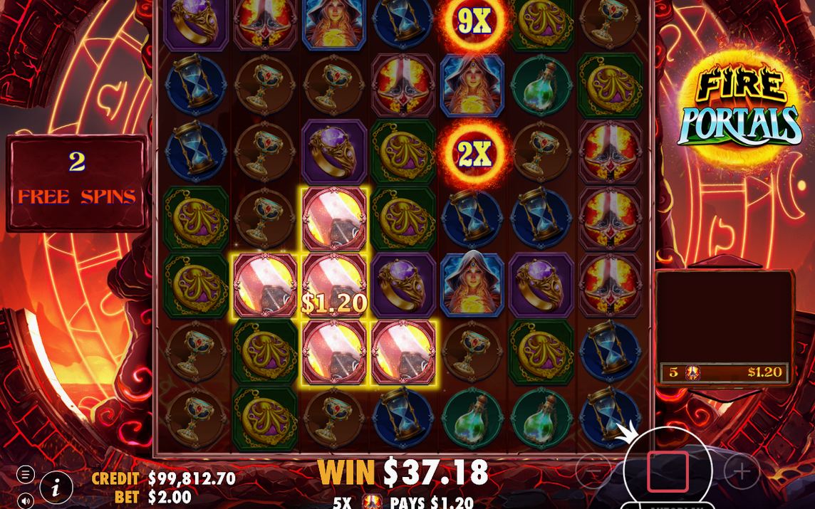 Special reels in play for the Free Spins round