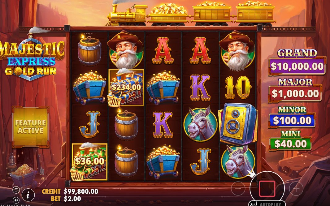 Free Spins bonus screen during the round