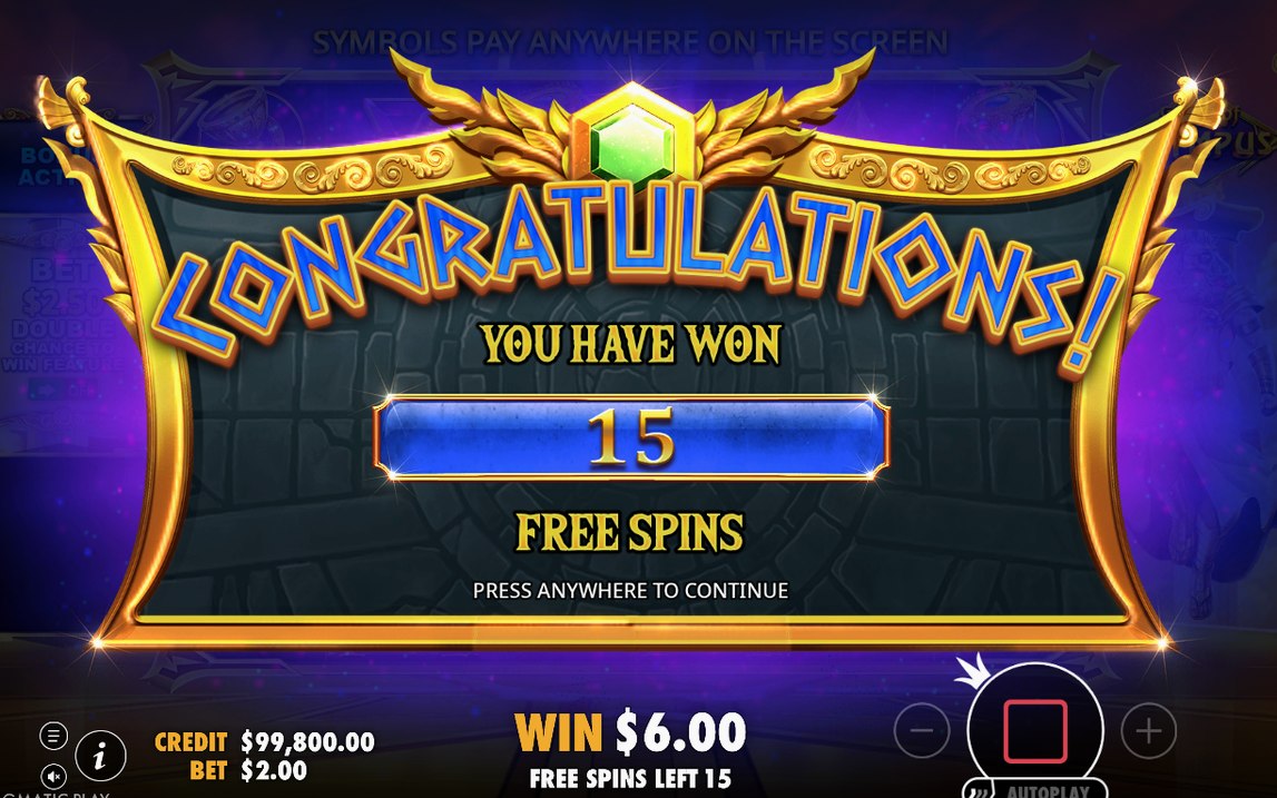 Free Spins round with the Total Multiplier counter