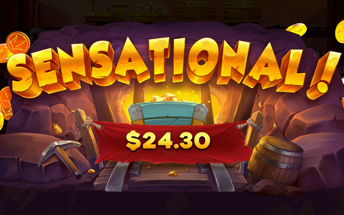 Win screen after the collected MONEY values